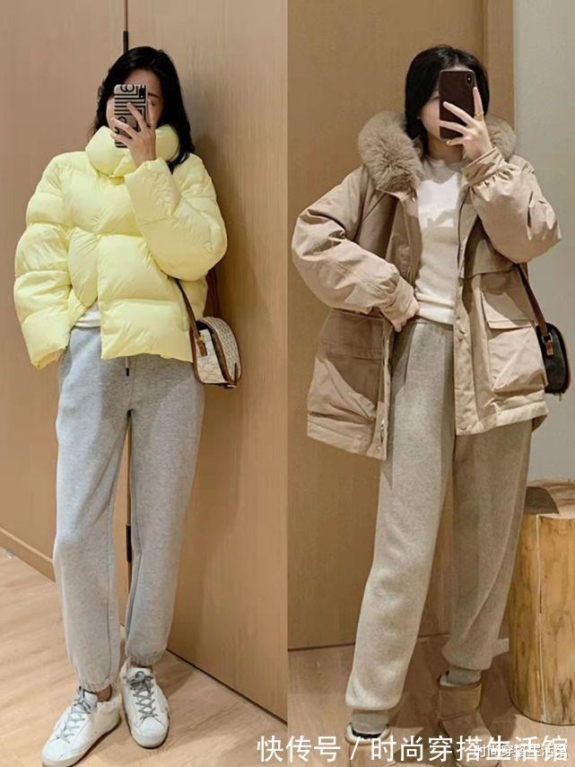 阔腿裤|过冬必备的5条裤子,我帮你选好了,跟羽绒服、棉服很“合拍”