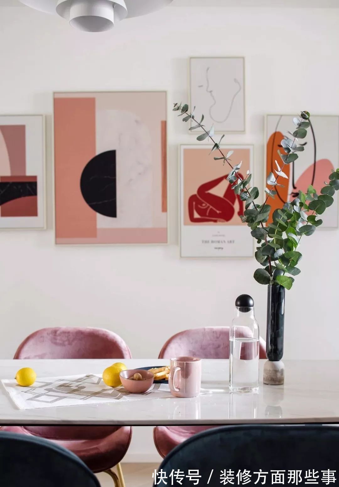 天鹅绒|120平复古简欧风,冷暖色调碰撞,打造个性鲜明的家!