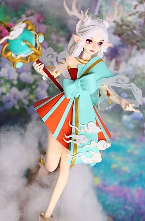 神鹿|王者荣耀 遇见神鹿遇见飞天