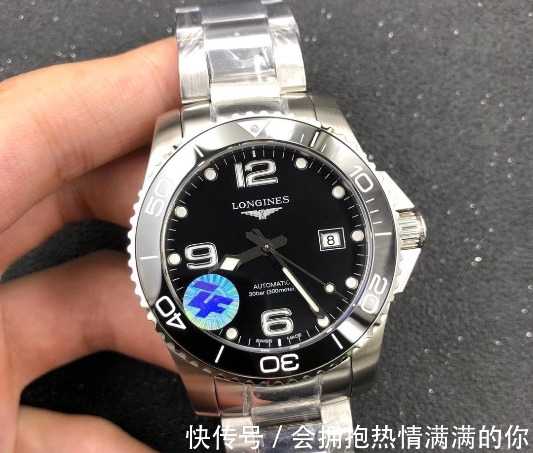 我们来了|ZF厂康卡斯复刻表评测—ZF浪琴康卡斯黑盘有哪些优缺点?