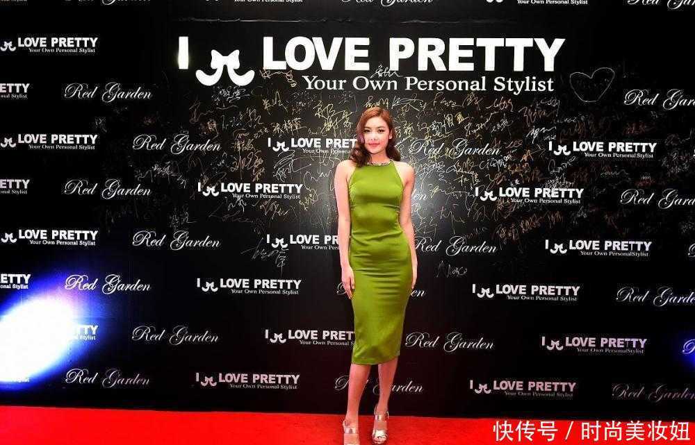 紧身|乐基儿也太自信了吧!肋骨突出还穿紧身连衣裙,身材比例好尴尬