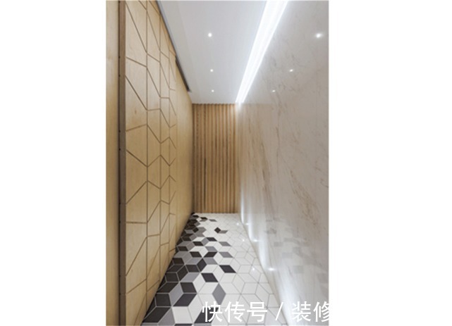 元素|64平简约风二居室,大量木质元素设计更加舒适和时尚