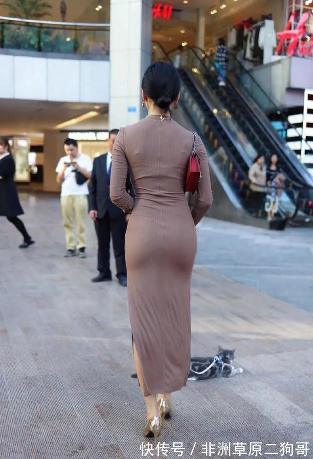 高跟鞋|非常养眼的淑女气质穿搭,看背影就已经让人一眼万年