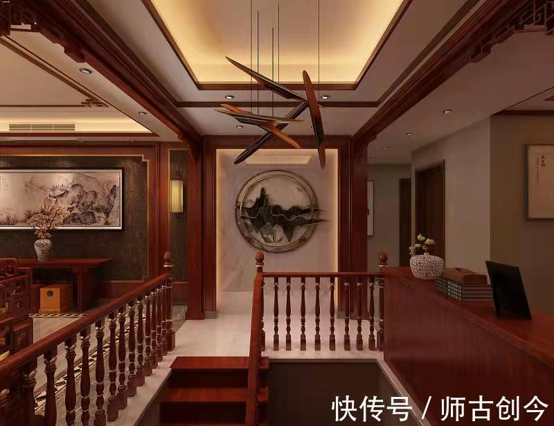 品位|中式红木别墅装修，营造高雅品位