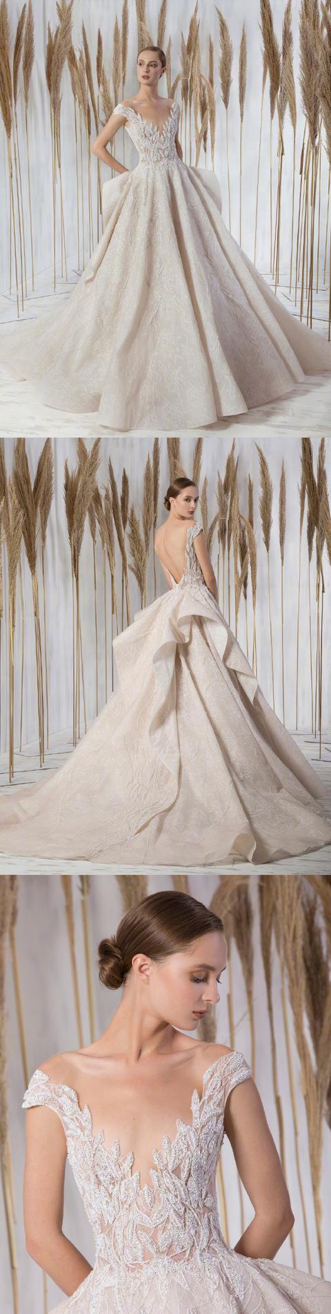 Tony Ward 2021秋冬婚纱系列 精美的钻饰珠片