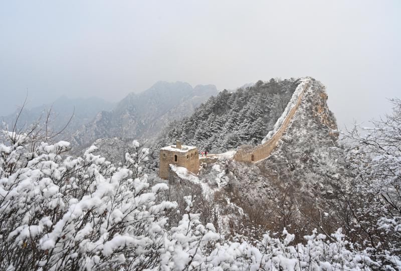 雪后长城