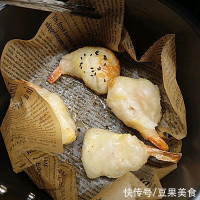 空气炸锅 酥皮虾这么做,健康还营养,好妈妈要收藏