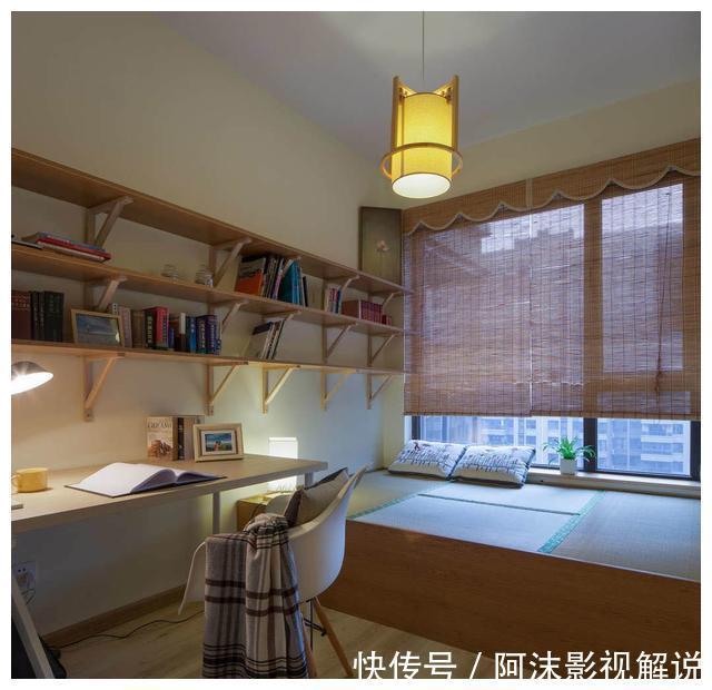 日式|118平四室平层,日式原木风简约清新的设计,让你回到少年时代