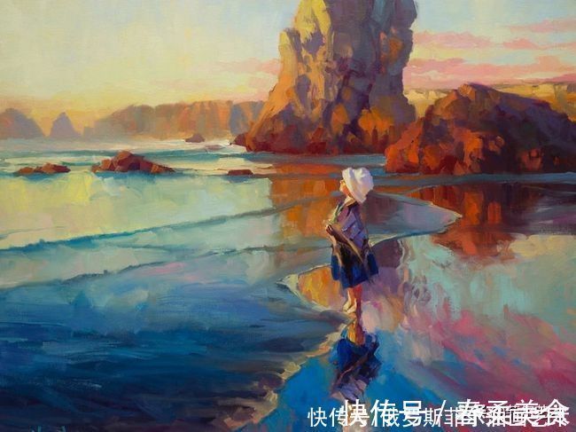 主旋律@史蒂夫·亨德森的油画以光线,生命和色彩为主旋律,好看极了