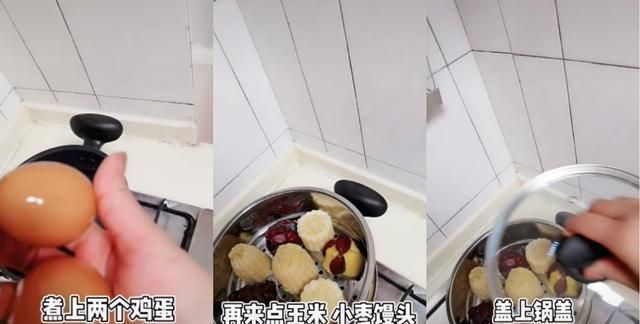 央视主持方琼素颜做饭,苹果头吸睛少女感十足,却被夸灶台真干净