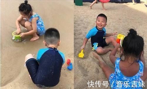 防晒指数|宝妈忘给孩子做防晒,早起带娃去海边玩,晚上带回俩“国际友人”