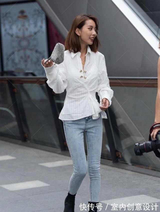 tips 修身牛仔裤搭配马丁靴,帅气满满!