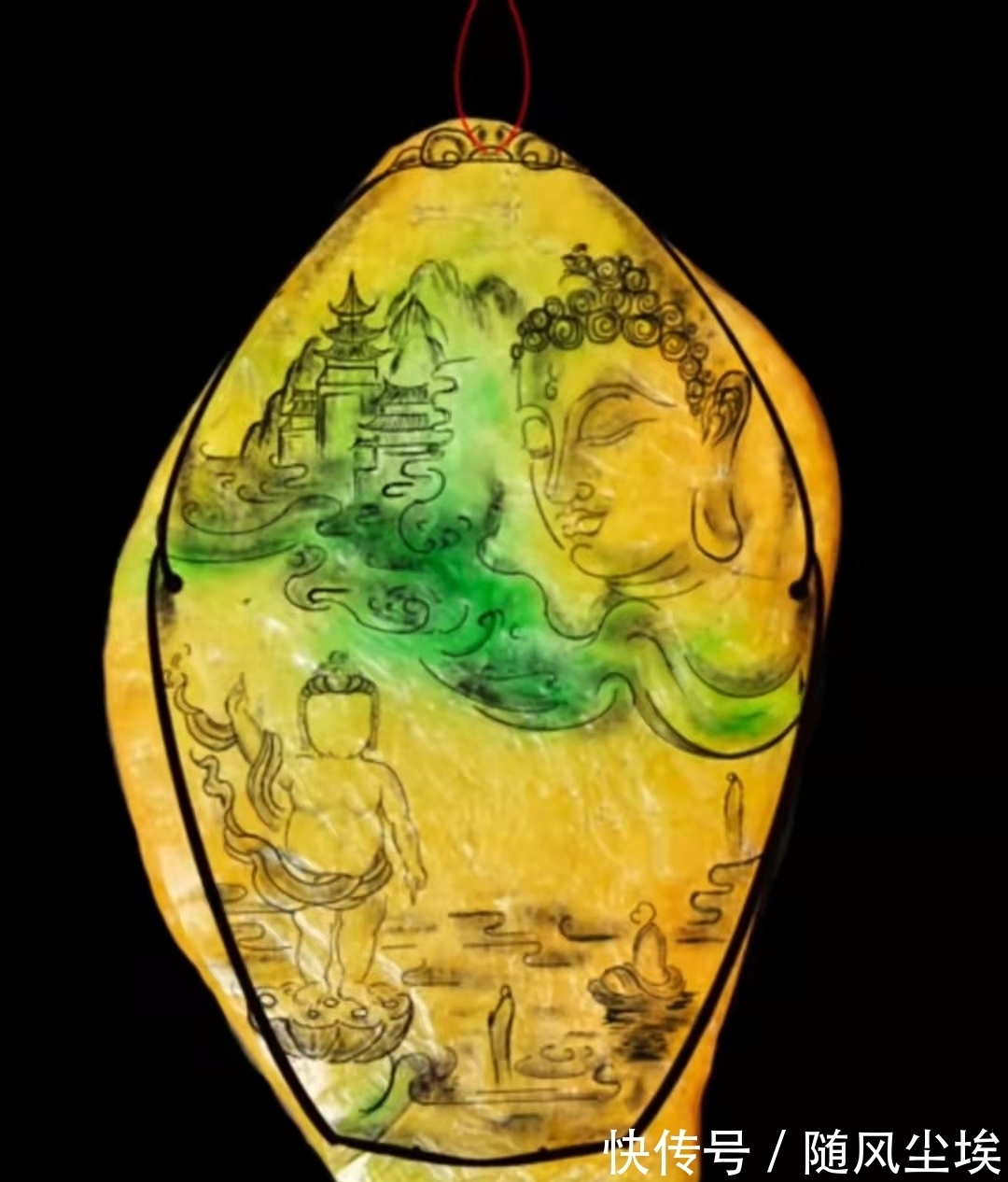 雕刻#种水一般但色彩丰富的翡翠应该怎样雕刻呢?看完您就学会了