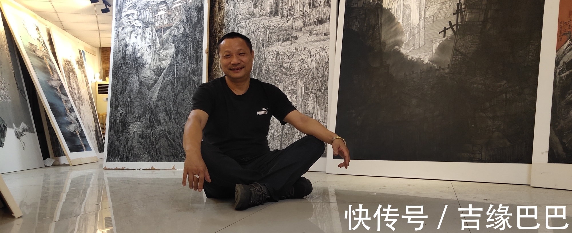 杭州画院&刘曦林谈陈政毅山水作品