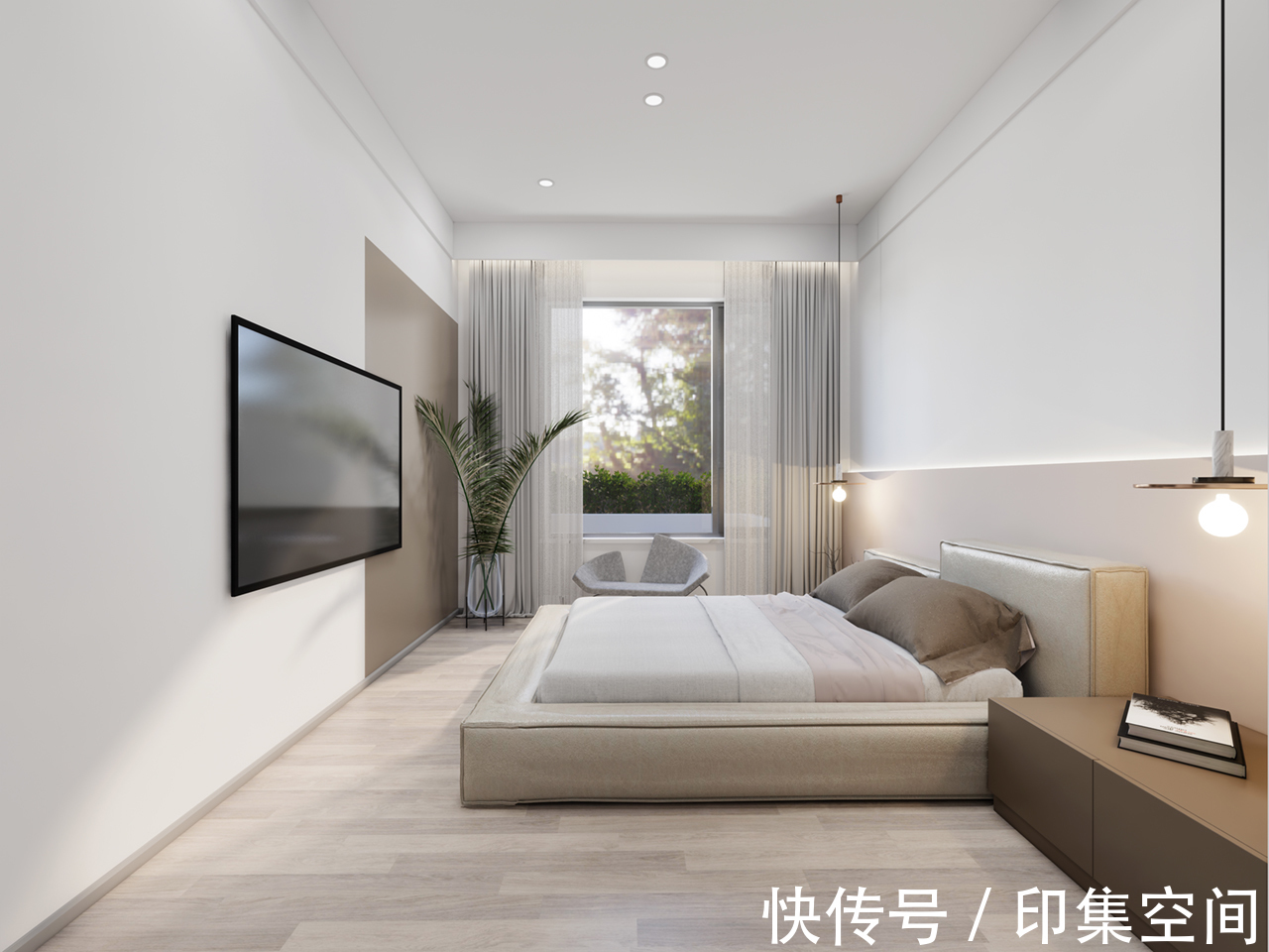 装修设计|鹿山台底跃370㎡现代极简风装修设计