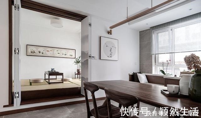 电视墙|有一种美，叫做新中式！145㎡新房打造的极简又高级！爱了！