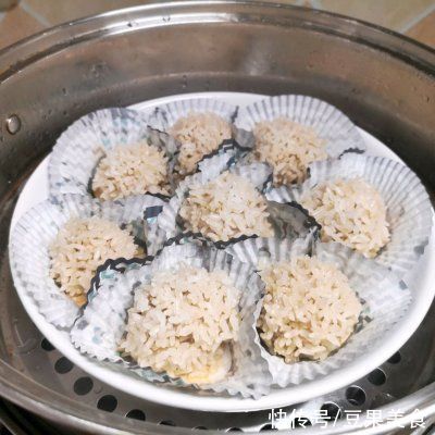 禹馨|三分钟做好大米肉圆,做饭太简单
