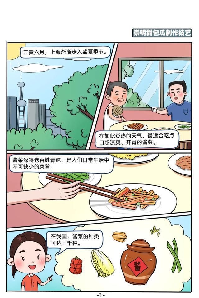 非物质文化遗产|「图说」崇明非遗文化你了解吗?来看这组漫画↓