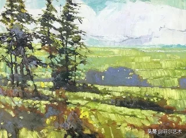 科利|光色十足，如梦如幻~美国画家尼古拉斯·科利风景油画作品欣赏