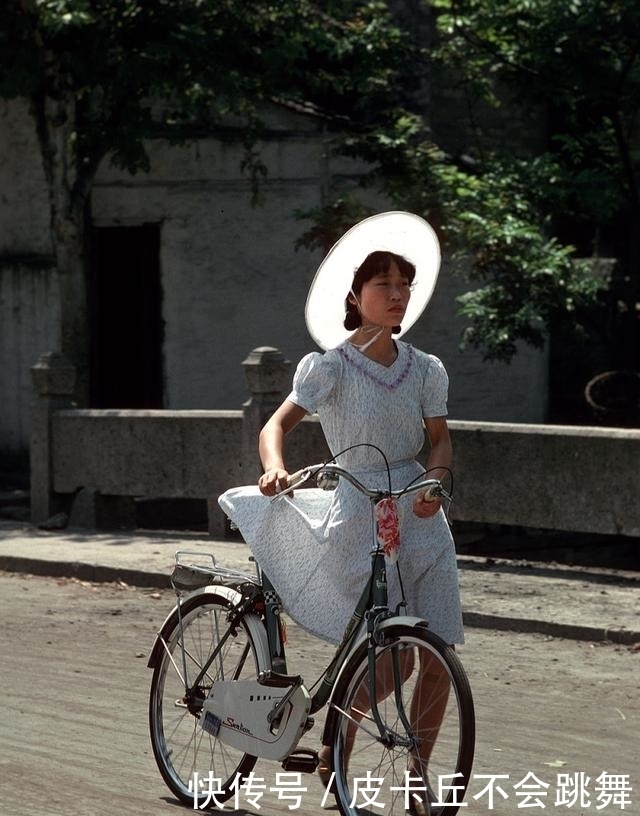 浙江杭州1981年，彼时的城市街景与景区游人