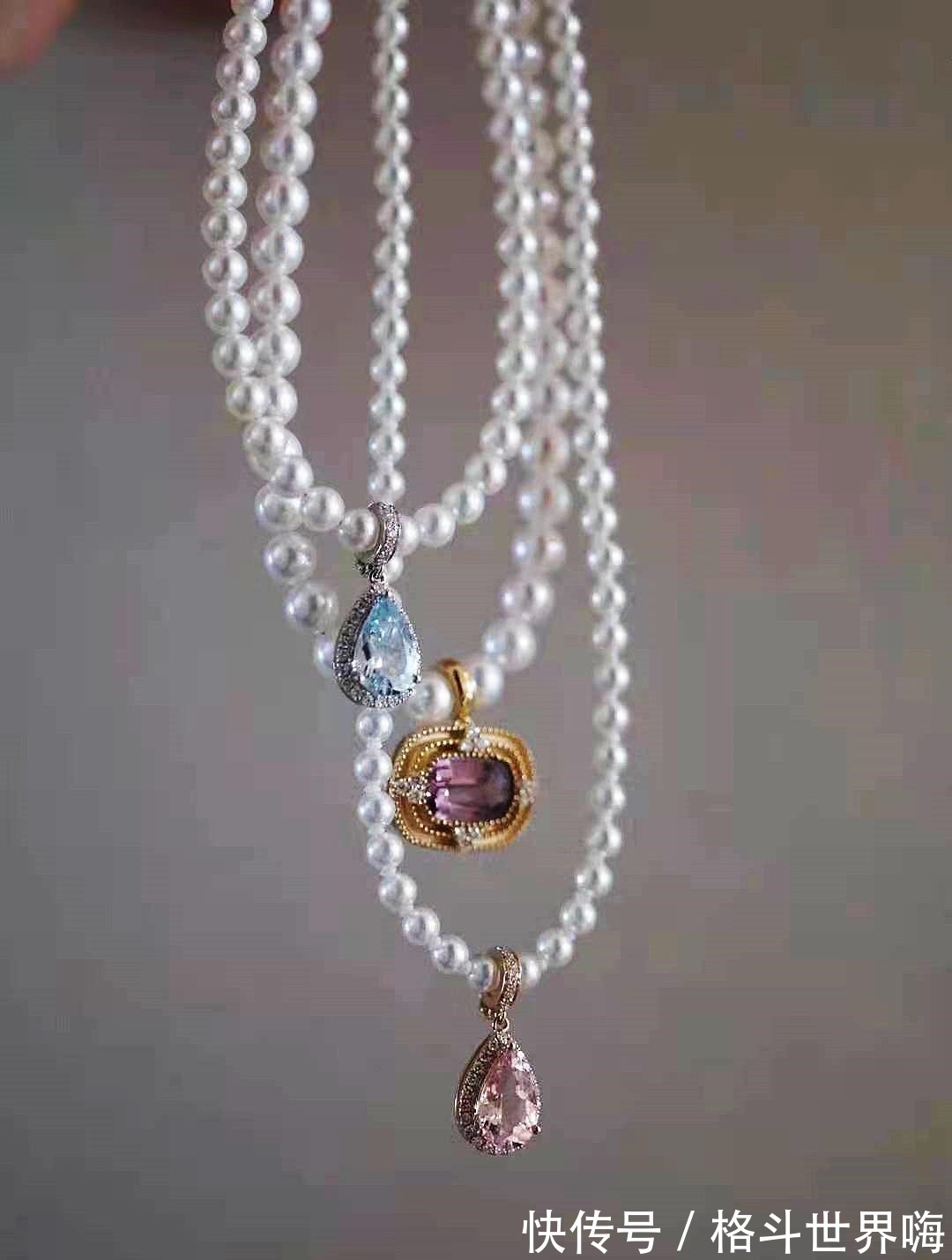 珠宝 甜美珍珠该怎么搭配呢这三种宝石轻奢又时尚,你会选择它吗!