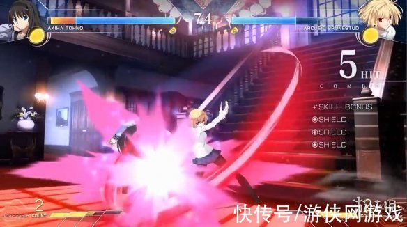 远野秋叶|月姬格斗《Melty Blood》远野秋叶 爱尔奎特试玩演示