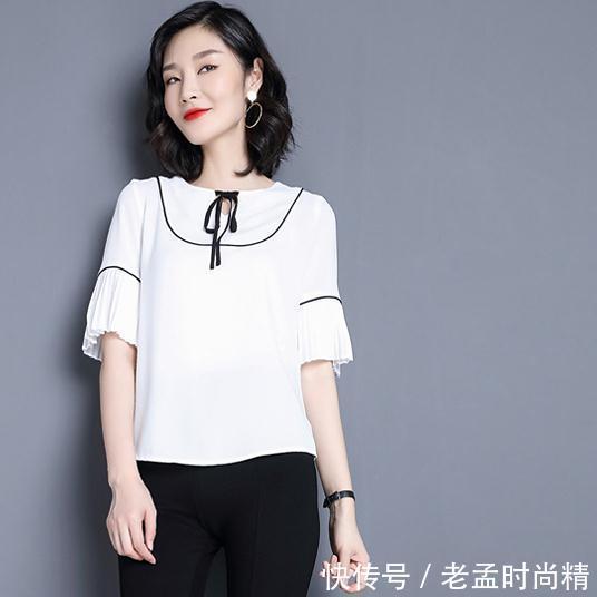 雪纺衫|做气质小女人,首选雪纺衫
