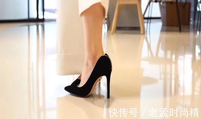 时尚女人高跟鞋:优雅到骨子里的缎面高跟鞋,镶钻点缀,真心美到我了