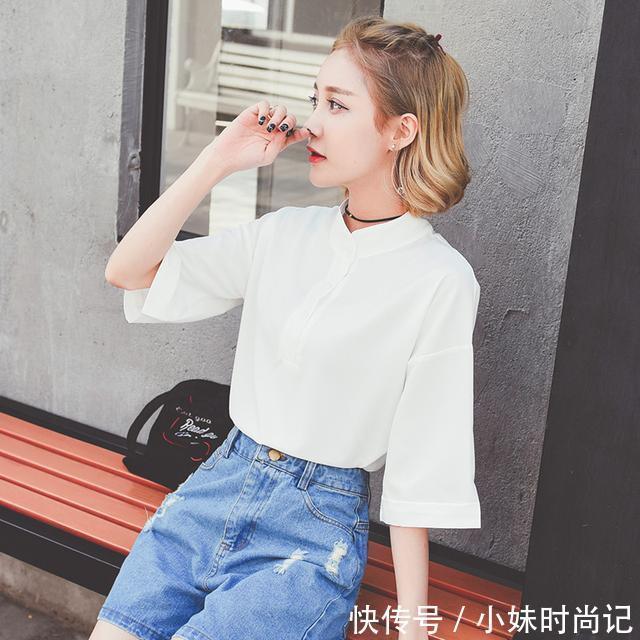 喇叭 高雅女人要穿高品质女衫,独特面料,上身好看又尽显优雅气质