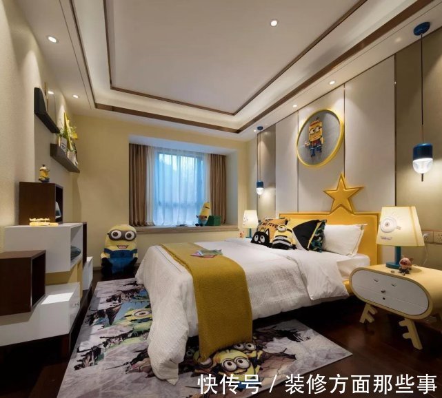 禅意|135平四居室设计,蓝色的新中式设计大开眼界