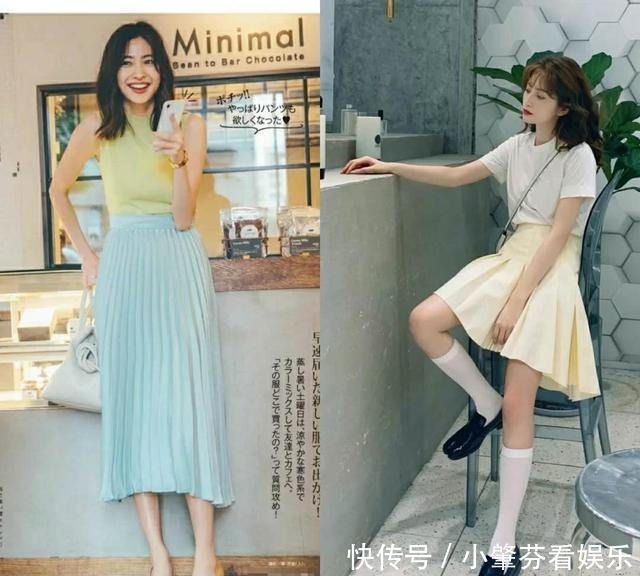 搭出|优衣库太好搭了,一条半身裙就能搭出8种风格,跟着穿时髦不重复