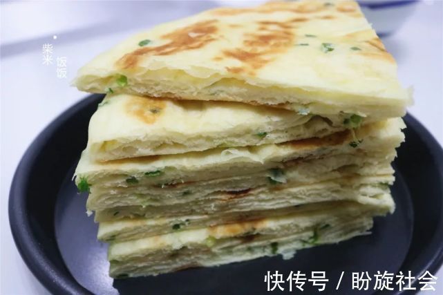 发面饼|发面饼这样做,柔软又多层,喷香好吃,凉了也不硬