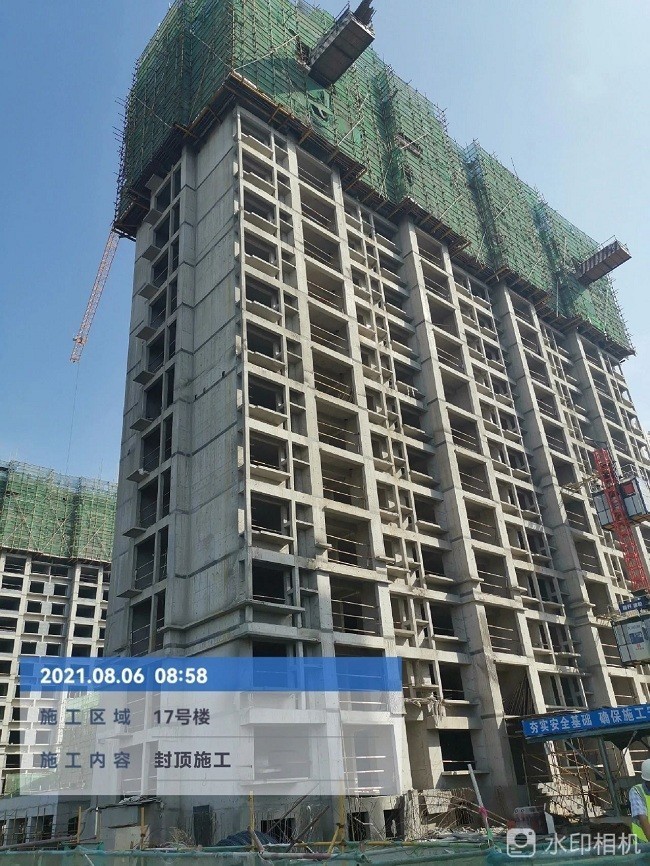 8月最新工程进度播报|运城长江源东湖湾 | 播报