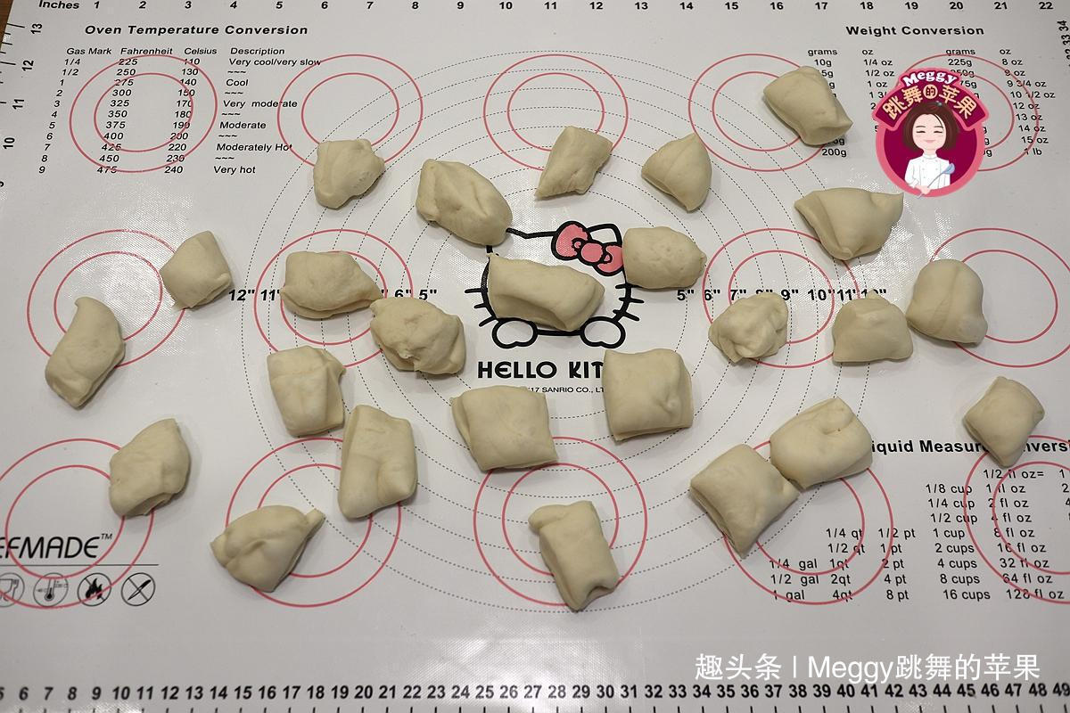 教你做个猴子面包，1口1个不用擀面，全身裹满糖浆，看着就想吃