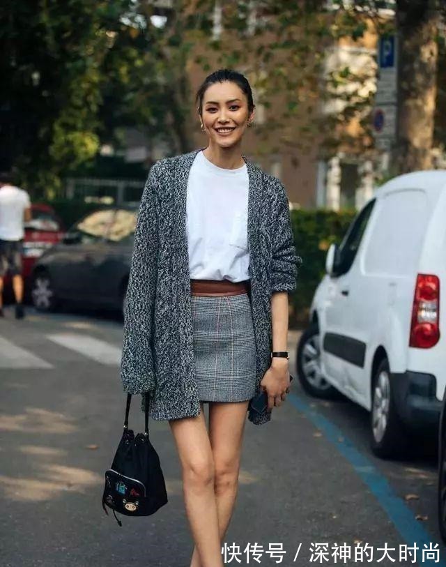 气质 深秋别着急买衣服,优雅女人都穿“裙子+外套”,显气质一绝!