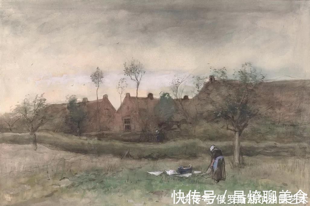 莫夫@荷兰画家，海牙画派的代表人物~梵高妹夫的风景油画作品欣赏