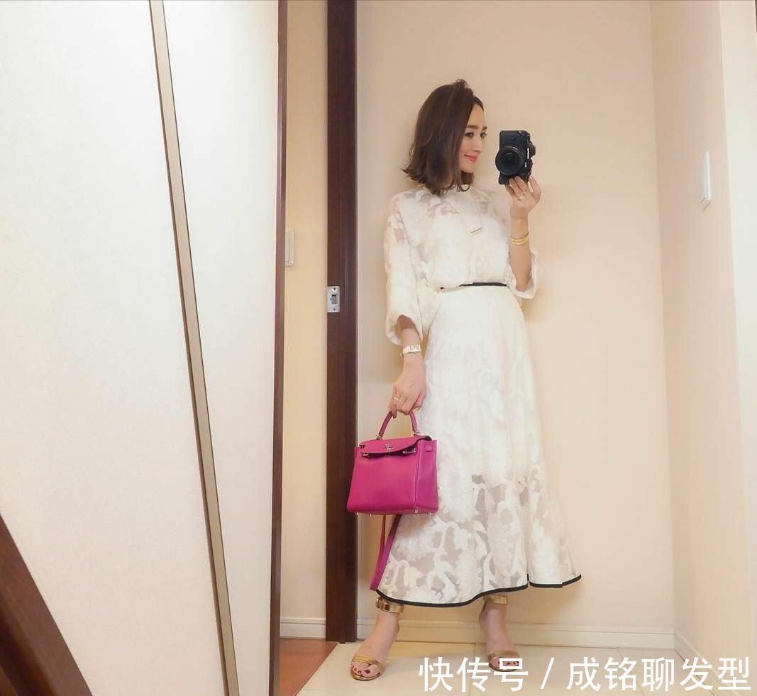 小个子|日本40岁小个子辣妈,示范十套减龄时尚显高的夏季穿搭,超有范