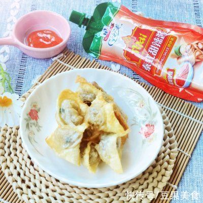 泰式甜辣酱|跟饭店大厨学的炸云吞的做法，果然好吃到没朋友