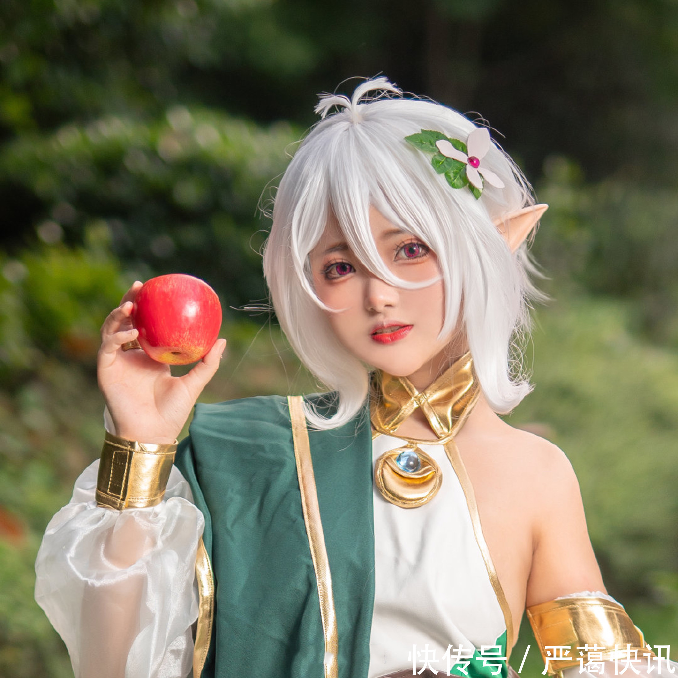 可可萝|公主连结可可萝神级还原,白毛的小只萝莉,连呆毛都一模一样