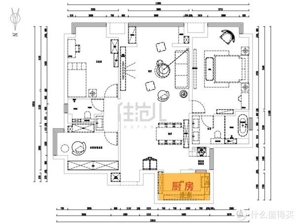 采光|住范儿真实案例 篇四十：113㎡有娃之家空无一物，超大落地窗让“采光自由”，绝了！