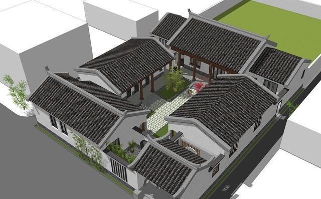 正门|48岁的大叔,砸掉老房子,盖了一座四合院,完工后全村人都惊艳了