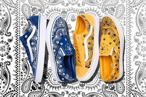 腰果花纹加持,Vans新配色发售!有点暗黑设计感