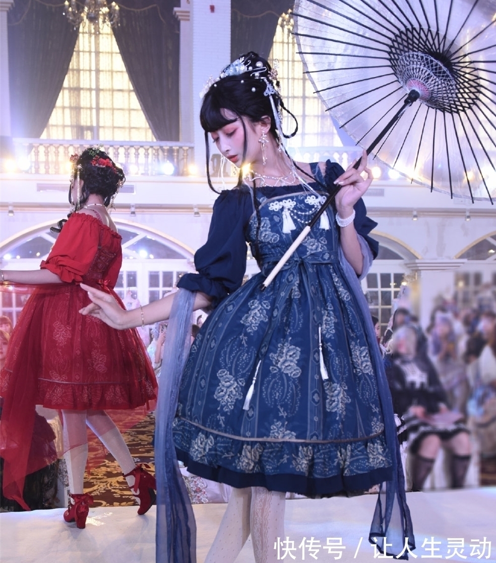 中华风|让lo娘一见倾心的中华风洛丽塔,集优雅华丽于一身,你爱了吗?