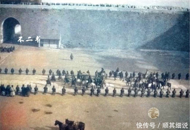回銮|慈禧太后西逃回銮老照片:盛景不复返,宫门外混乱不堪尽显衰败