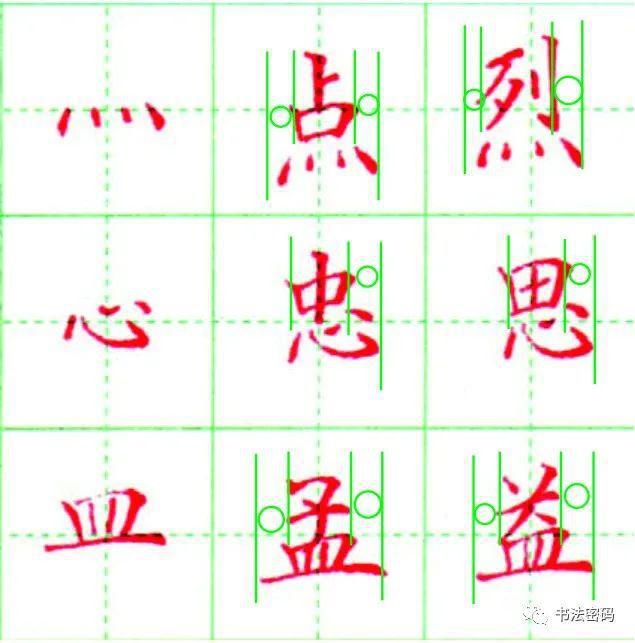  大小|“判大小、找中线、定比例”，写好上下结构汉字