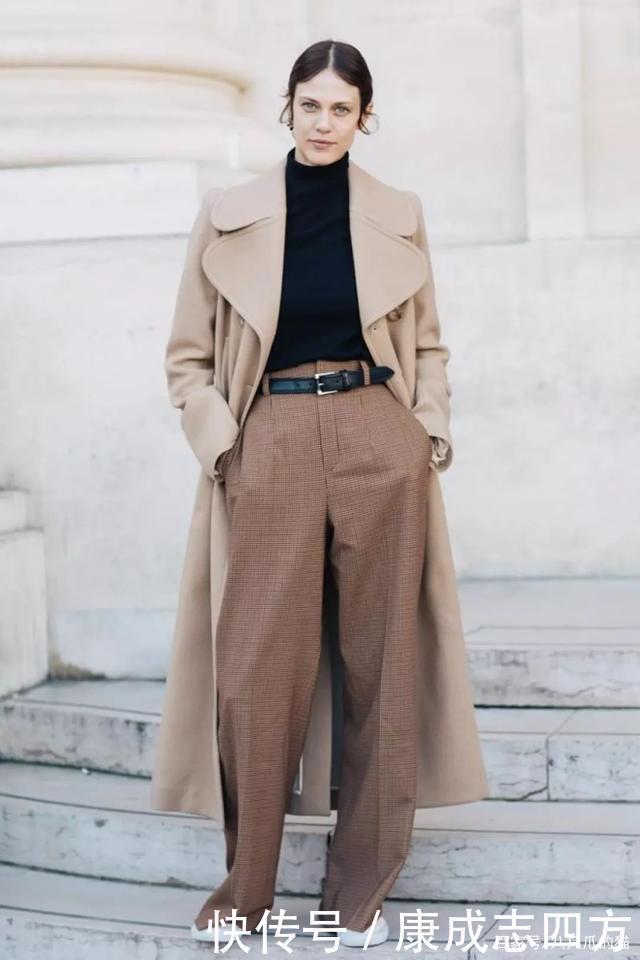  色彩|秋冬的惊艳，就交给“大衣+高领毛衣”吧！4种风格，承包你的时尚