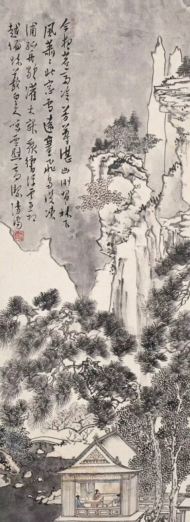 冬日来临,赏溥儒雪景山水