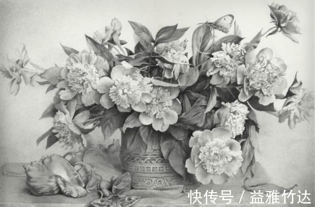 油画!他用铅笔画了一组美女,看到原画后,网友们醉了:越看越心动