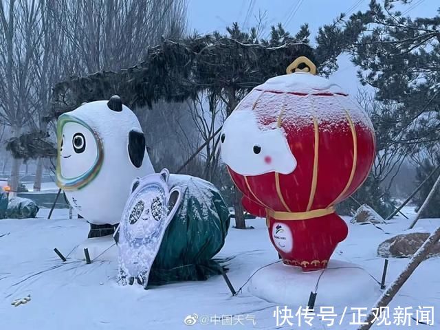 雪景|冰墩墩也来“打卡”故宫雪景了