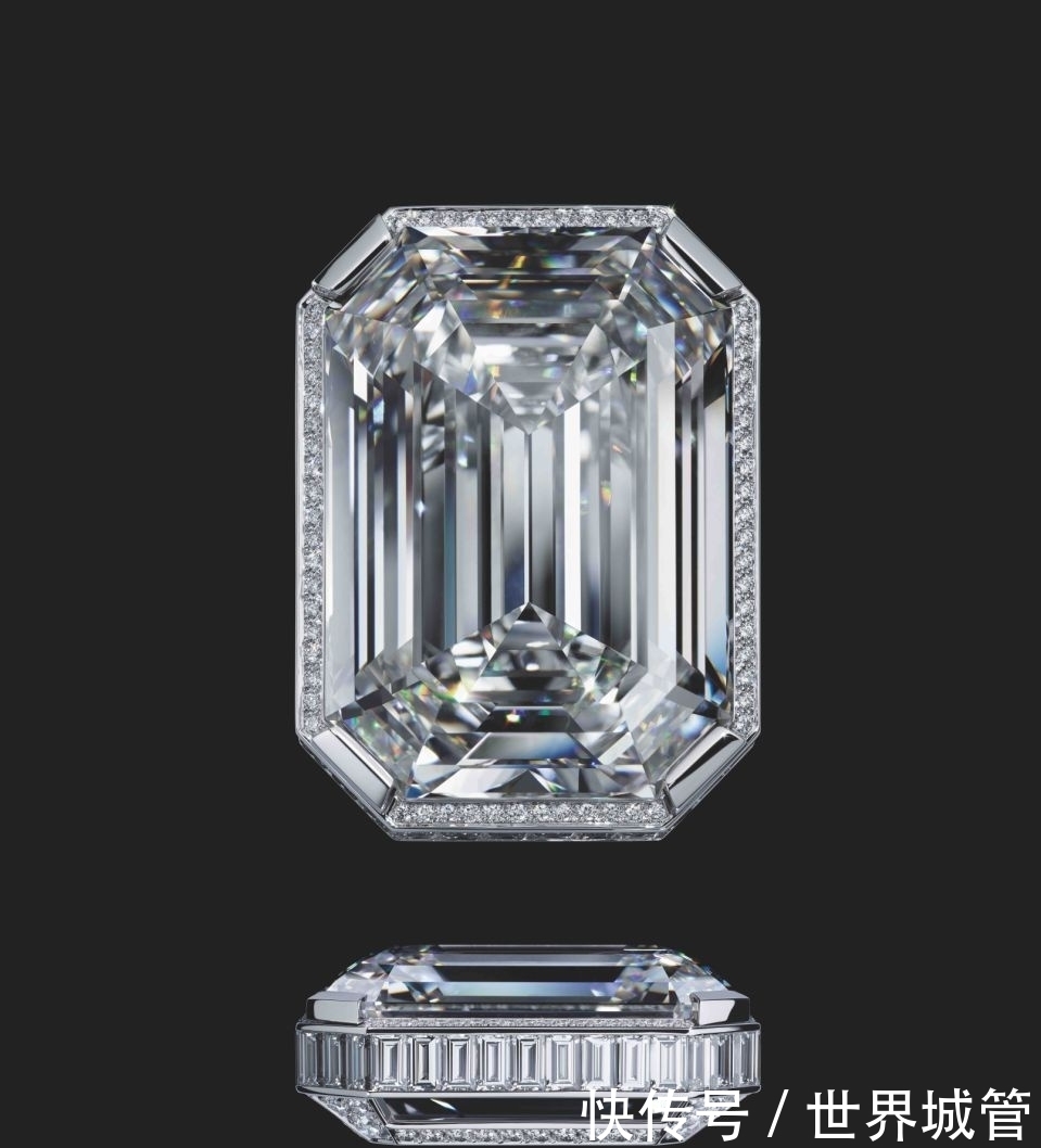 为纪念香水而定制的绝世项链,主钻55.5克拉,且有钱也买不到